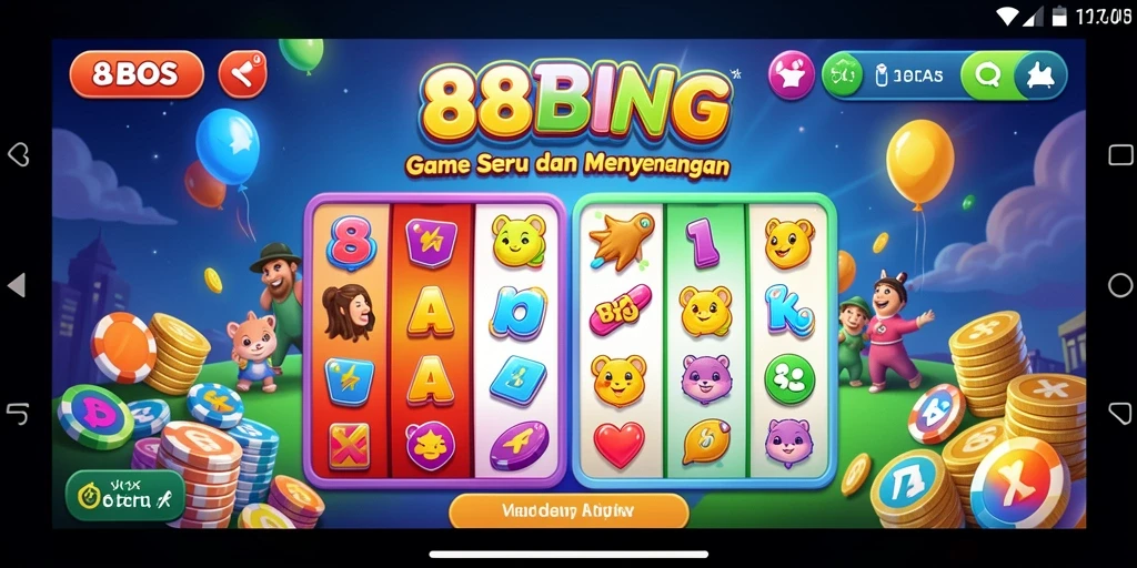 Tampilan gameplay 88BOS yang mengasyikkan dan interaktif.