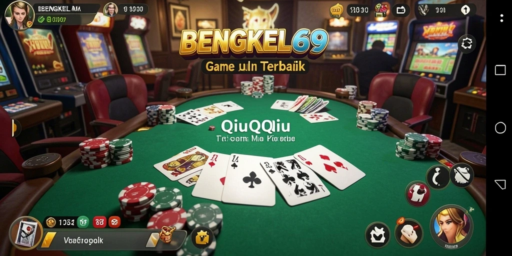 Tampilan gameplay QiuQiu yang menarik dan penuh aksi.