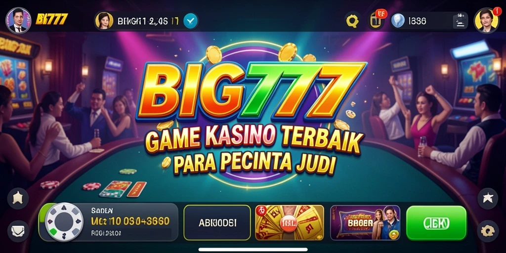 Tampilan gameplay menarik dan penuh aksi dari BIG777.