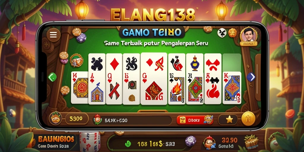Screenshot gameplay ELANG138 menampilkan keseruan bermain Domino.