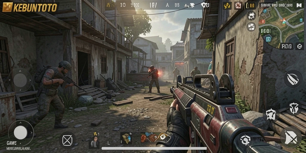 Tampilan aksi seru dalam gameplay KEBUNTOTO yang mendebarkan.