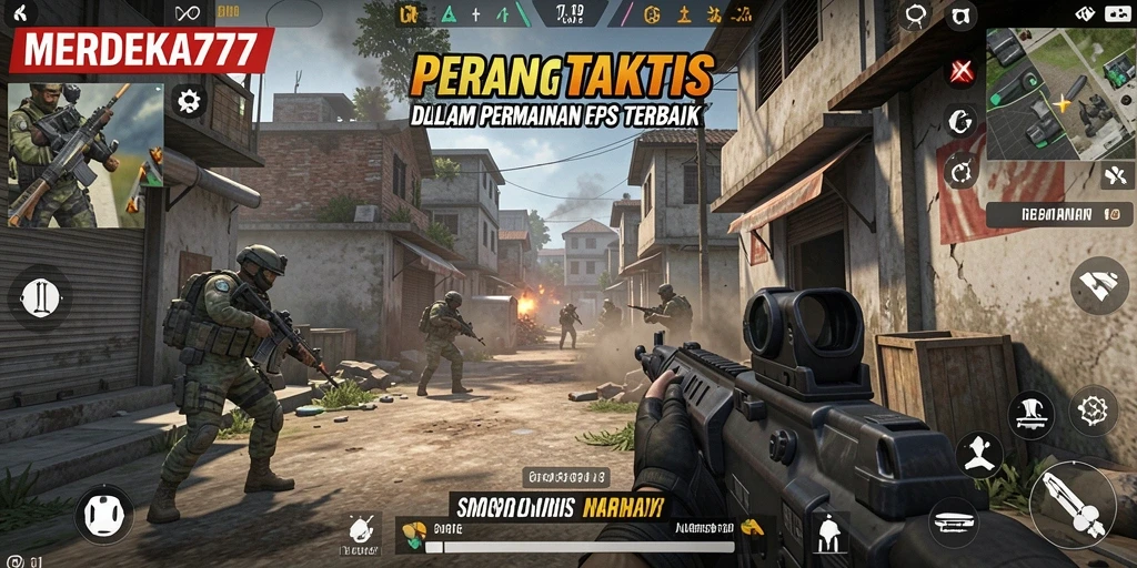 Gameplay seru dan grafis menakjubkan dalam MERDEKA777.