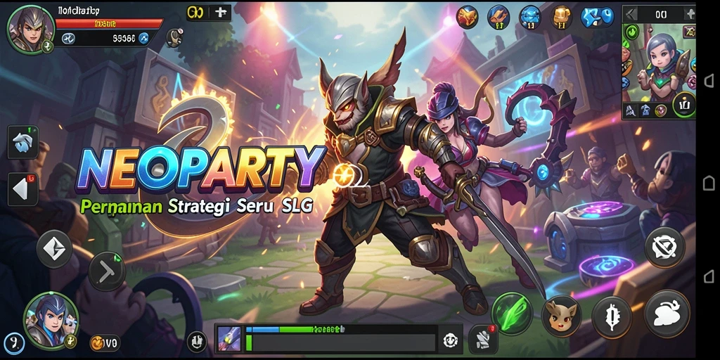 Tampilan gameplay SLG yang mendebarkan dan penuh strategi.
