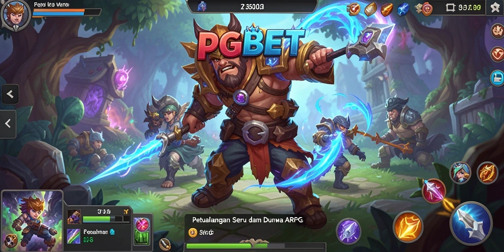 Screenshot PGBET menunjukkan aksi seru dalam petualangan ARPG.
